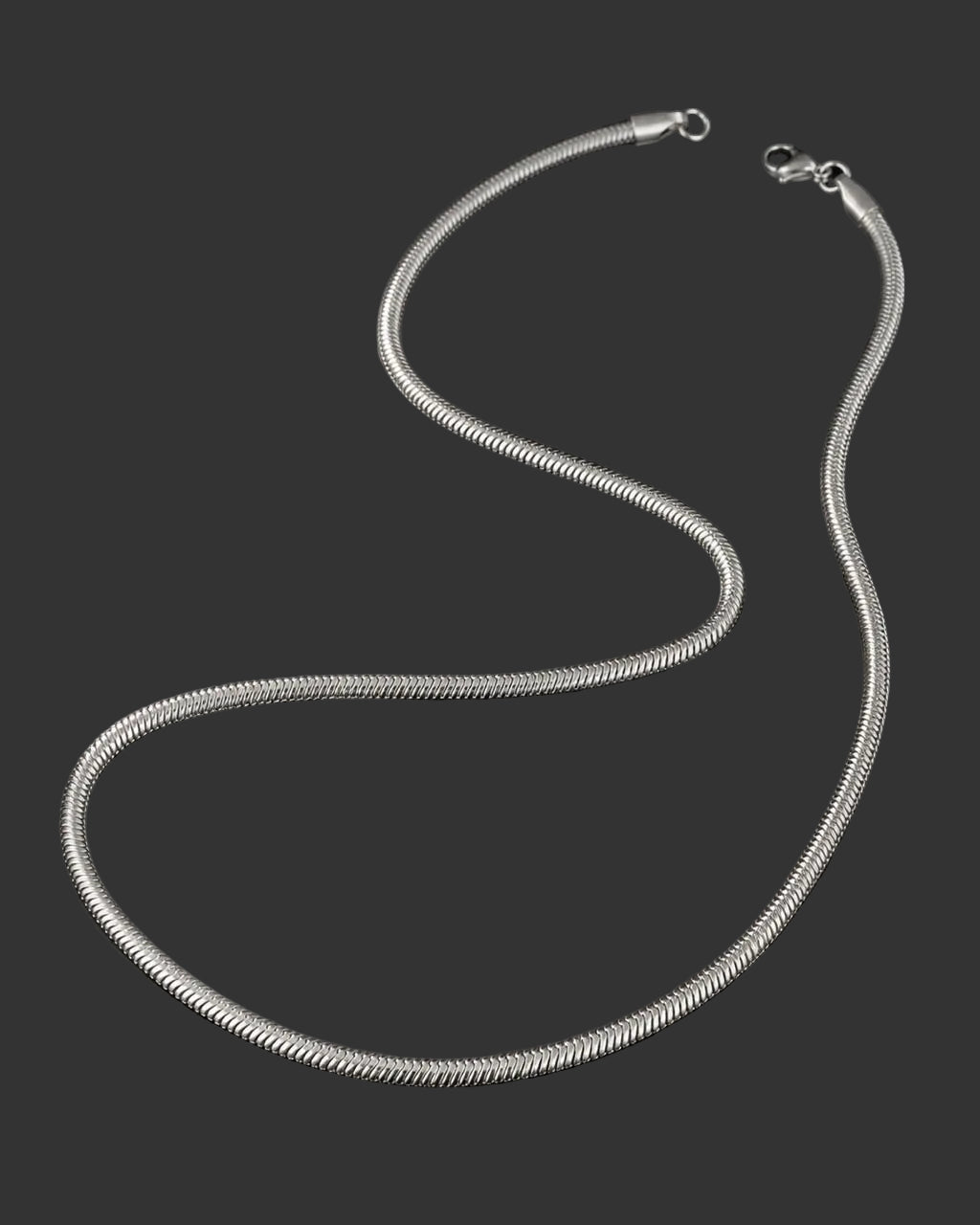 Stainless Steel Snake Chain Necklace